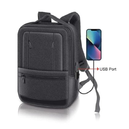 Laptop Back Pack With Charging Cable Laptop Back Pack With Charging Cable